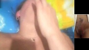 Hornythickgirl teases solo ass in video call