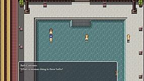 Detective helps inventor experience pussy sensation