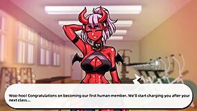 lewd gym 1 - a succubus interacts on our first day at the gym