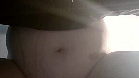 bbw doggy from below with big tits bent over for big cock orgasm