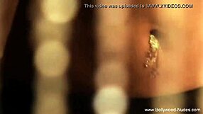 Tall brunette lady dances gracefully