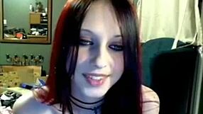 Miss Liz Vicious Rocks Big Pink Dildo on Cam