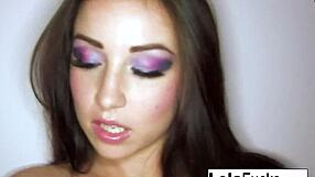 sexy lola foxx touches herself in this compilation