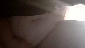 bbw doggy from below with big tits bent over for big cock orgasm