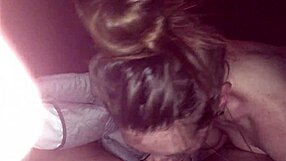 Amateur blowjob that teases and satisfies