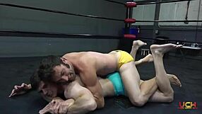 Watch the Erotic Gay Domination Fight Escalate in Round 2