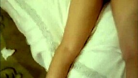 asian girl with big tits jumps on my cock in a homemade college scene