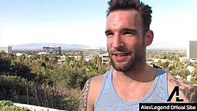 Vyxen Steel Dries Alex Legend's Cock After Fucking Her Pussy