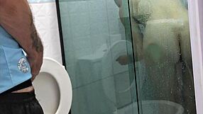 Teen Girl Asks to Use Bathroom During Shower