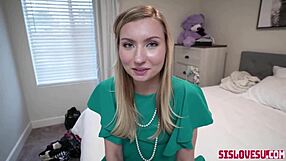 emma sirus, damn! her sunday prayer with huge cock blowjob