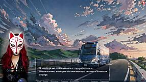 City of Dreams AI Art Game Ep 1 features a blonde teen in cosplay getting pounded doggystyle.