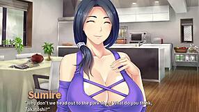 This notorious neighbor cums for the pregnant milfs in episode 6.