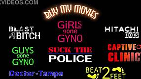 Helpless hottie Minnie Rose receives a massive cumshot from Doctor Tampa in a hospital setting on Blastabitchcom