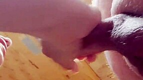 My husband's dick always gets me excited at the shop