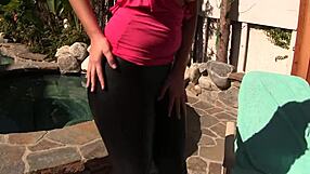 Mandy Sweet Takes A Fat Black Cock In Her Wet Pussy With Rough Quickie Action.