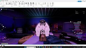 my girlfriend wasn't online, so i banged her bot in wild action part 3