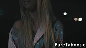 Hey, watch this smalltits stepteen seduce her sapphic stepmommy.