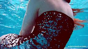 Dashka And Vesta Dive Into Underwater Lesbian Bikini Fun