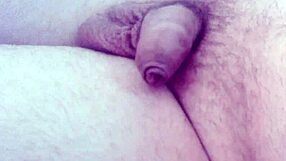 Masturbating Cock in Intense Session