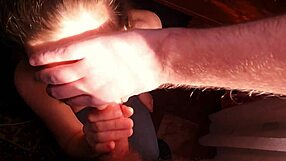 See my girlfriend's morning blowjob by the window?