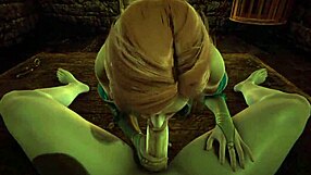 The Witcher Triss Redhead Licking POV Blowjob