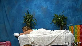 Detailed hot massage clip with professional techniques applied