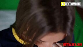 Sexy Blonde's Pussy Craves Big Dildo for Intense Creampie Pleasure