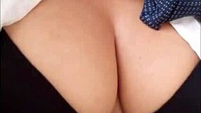 hey, check this 18-year-old student doing a sensual dance in director's office