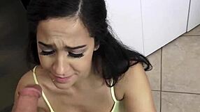 Petite Teen's Virginity Lost in Squirt Orgy with Natural Tits on Birthday