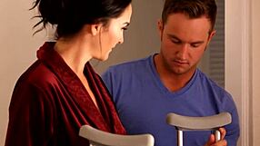 milf bianca breeze passionately fucks her stepson and his girlfriend