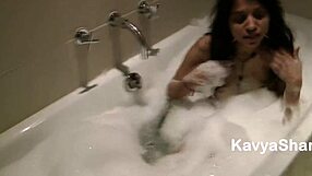 hot sexy indian bhabhi fingering herself in the shower