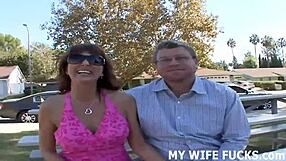 watch me ride a real man's cock, honey, while you wait