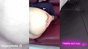 sexy latina in thong dances foreplay before masturbating in this amateur video