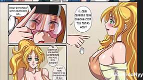 Hermosa Otaku Tetona Recibe Una Gran Polla?