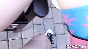 jennifer white feels rough teen fucking with tight pussy and doggystyle