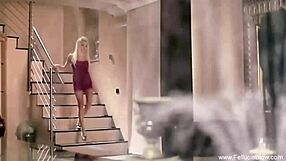 Smooth blonde girlfriend gives amazing oral sucking and swallowing.