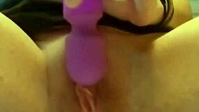 New Toy Delivers Intense Vibrator Orgasm on Pussy