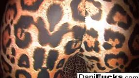 Sexy Dani Daniels fingers her tight wet pussy