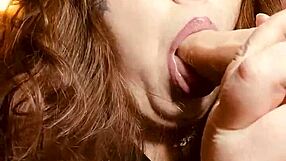 Aries BBW Deepthroats Wetly!