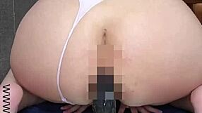 Teacher's Secret Anal Stretching With Huge Black Dildo