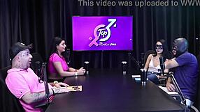 Look at these two teens stripping in sheer red lingerie?