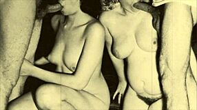 imagine joining this vintage orgy with all those hairy pussies?