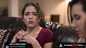 สองเมียมีเซ็กส์เลสเบี้ยนออร์กี้เพื่อรักษาการแต่งงาน