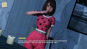 what's unfolding in eternum 47, this intriguing anime game adventure?