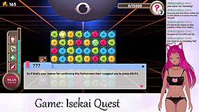 Vtuber Lewdneko's Lewd Isekai Quest with Big Tits Creampie