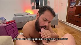 Bearded Man Sucks 41 Cocks In Full Video