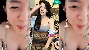 สาวน่ารักบน Bigo โดนฉีดน้ำควยตอนเซ็กส์