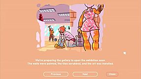 Odymos LGBT hentai game ep 7 explores consent in sexy gameplay