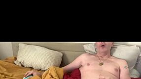 Bisexual Emo Neighbor Masturbates Big Cock to Orgasm