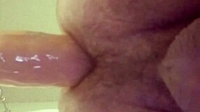 Wow! Watch This Gay Guy Struggle To Fit A Huge Dildo In His Tight Ass. Can He Do It?